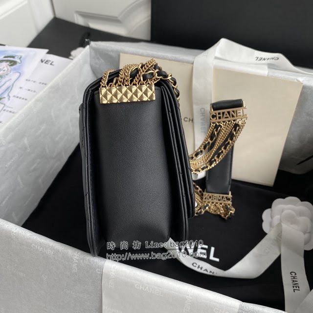 Chanel女包 香奈兒專櫃最新款原廠胎牛皮口蓋包 Chanel限量版鏈條包 大號AS2052  djc4345
